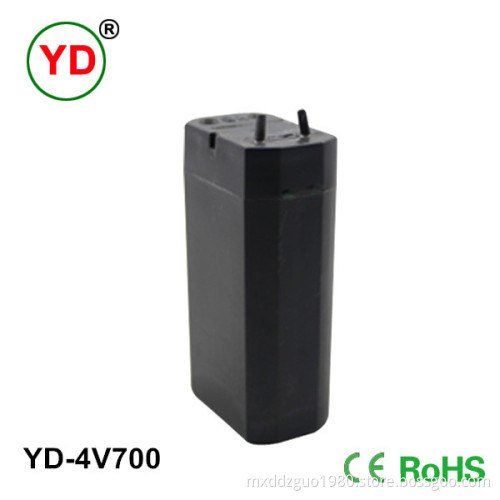 Round 4V700mAh Sealed Lead Acid Battery a